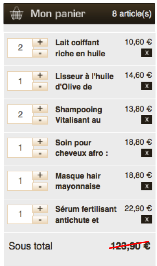 Détails de la routine complète hydratante Mayo Cresson