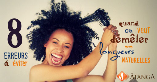 Pour démêler tes cheveux naturels, surtout ne fais pas comme ça !